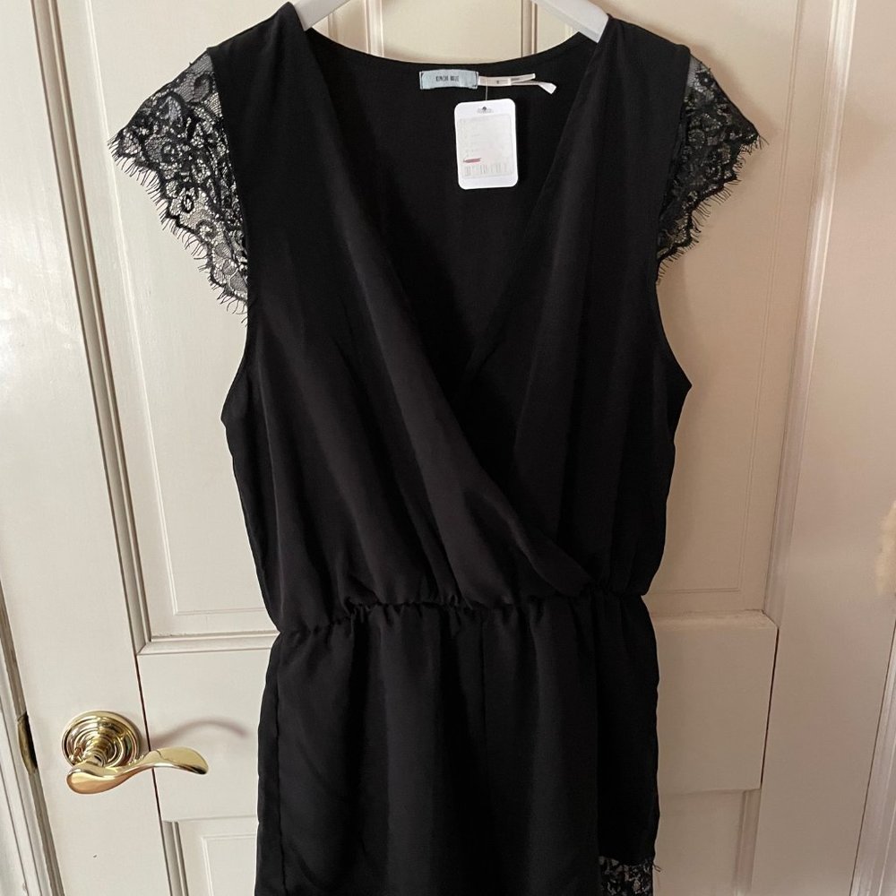 NWT UO Kimchi Blue Lace Romper Sz S